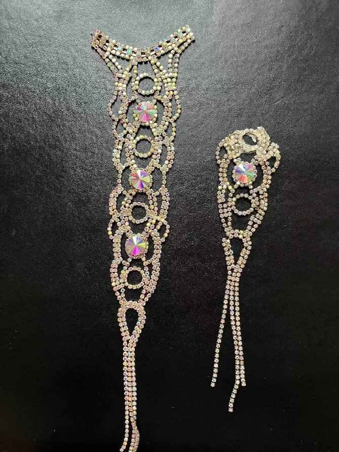 Long Rhinestone Chain for Decoration