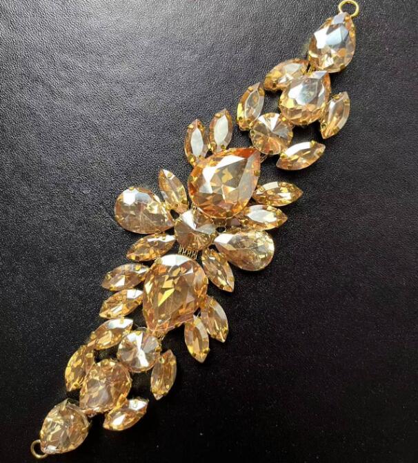 Glass Stone Rhinestone Applique