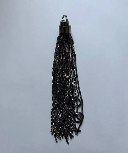 Black Iron Tassel For Bag/Costume Decoration(pic2)