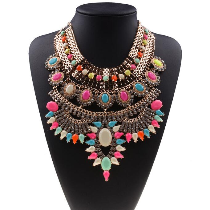 Fancy Rhinestone Necklace 