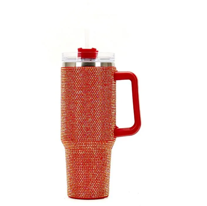 Glitter 40oz rhinestone bling diamond tumbler with handle Vacuum Insulated Stainless Steel Bottle Mug Termos Travel car cup(pic2) Glitter 40oz rhinestone bling diamond tumbler with handle Vacuum Insulated Stainless Steel Bottle Mug Termos Travel car cup(pic2)