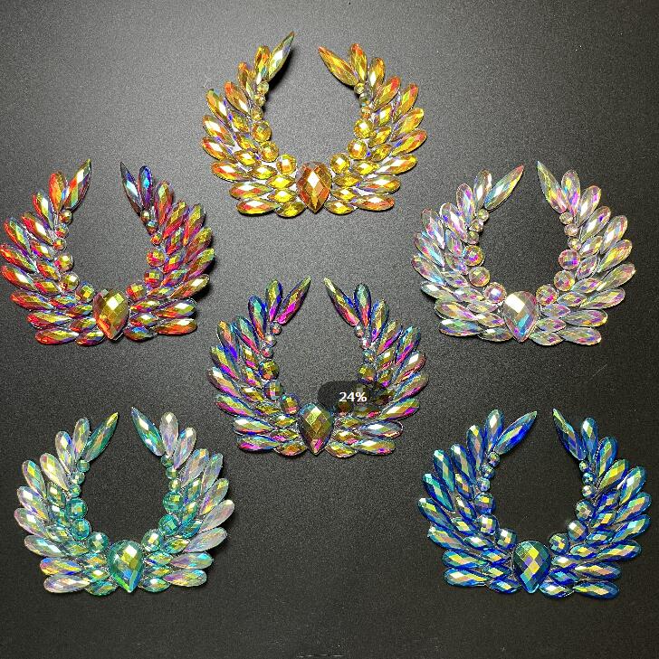 Iron on Rhinestone Applique