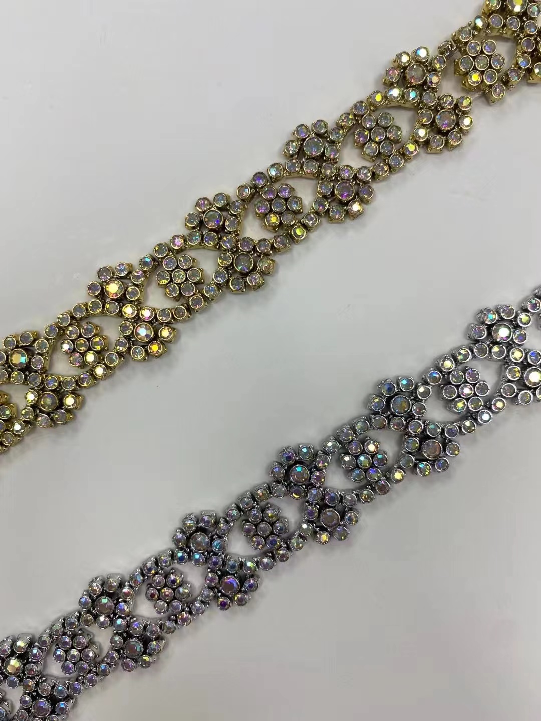 Colorful Rhinestone Trim