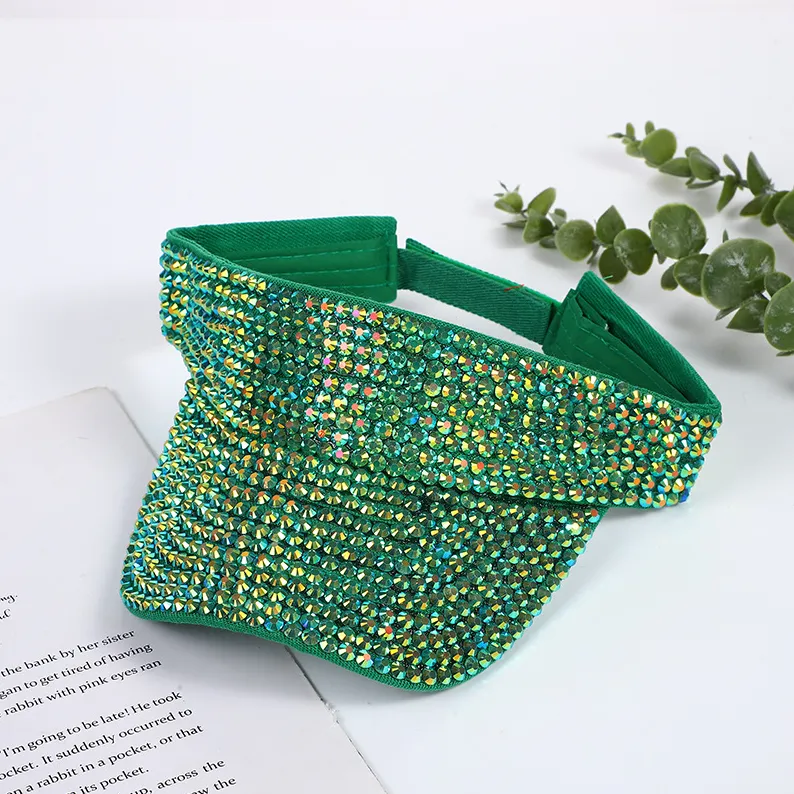 Adjustable Rhinetone Cap (pic5)