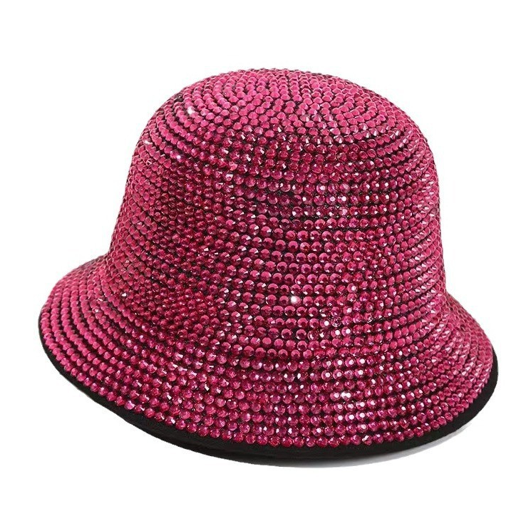  Rhinestone Hat Bucket Hat