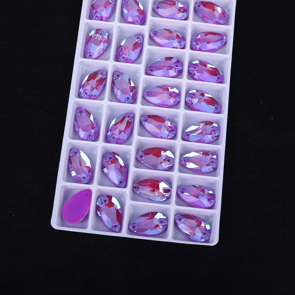 17*28 Moca Neon AB Glass Rhinestone in Stcok(pic5)