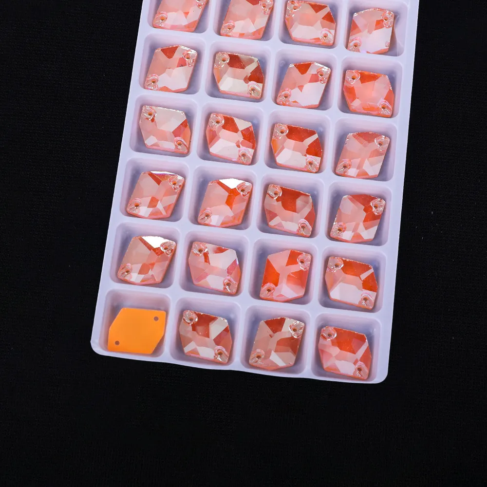 17*21 Fancy Shape Glass Neon AB Rhinestone in Stock(pic4)