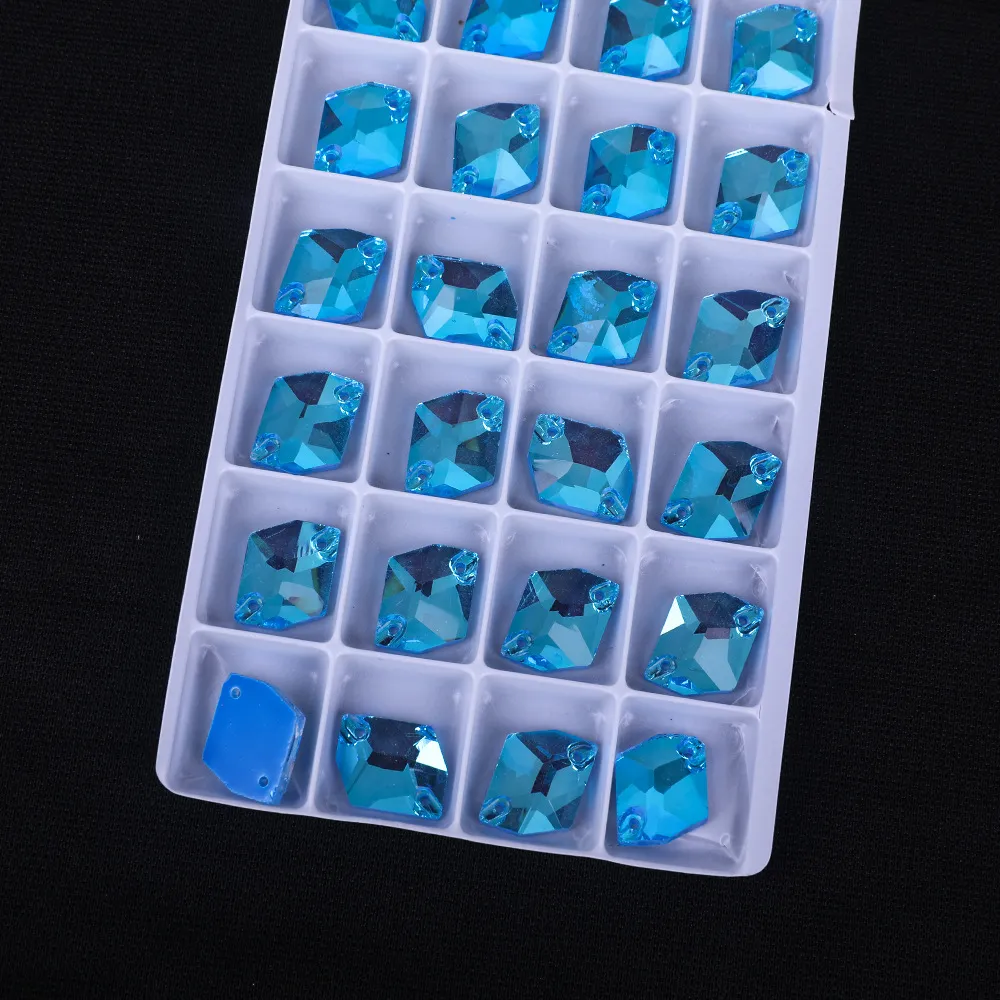 17*21 Fancy Shape Glass Neon AB Rhinestone in Stock(pic6)