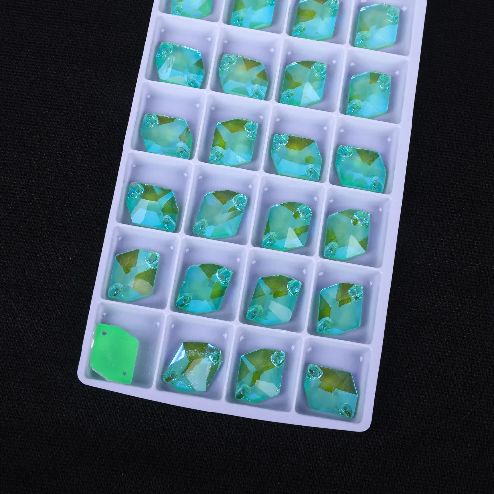 17*21 Fancy Shape Glass Neon AB Rhinestone in Stock(pic8)
