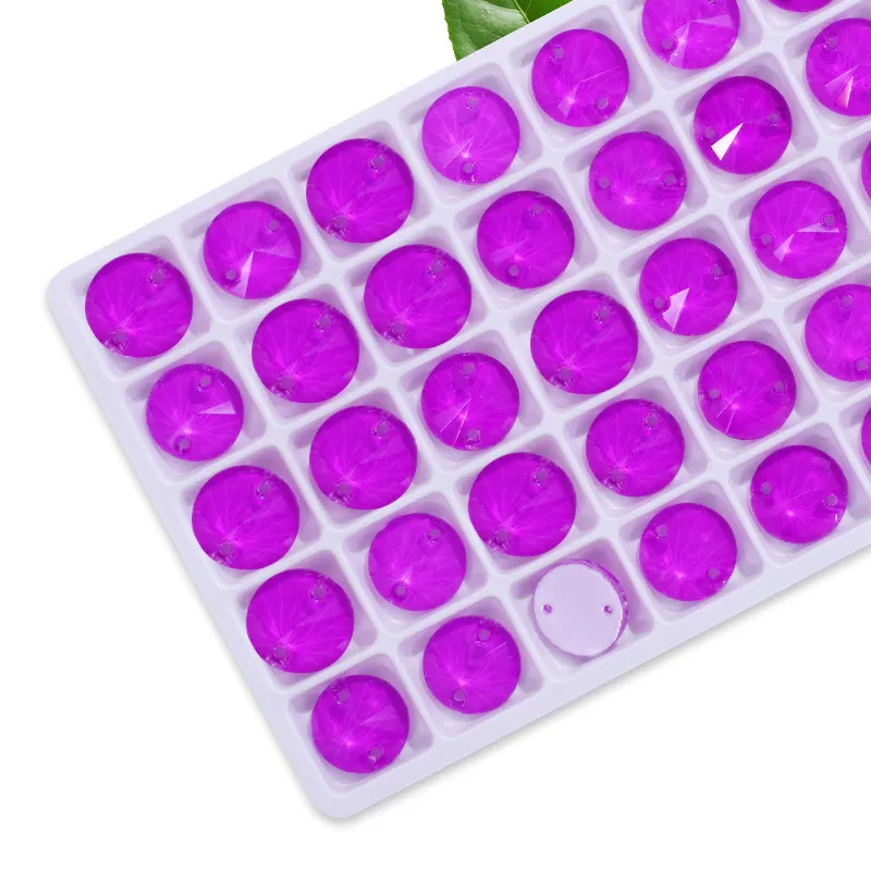 Round 8mm 10mm 12mm 14mm 16mm 18mm Neon Rhinestone in Stock (pic6)