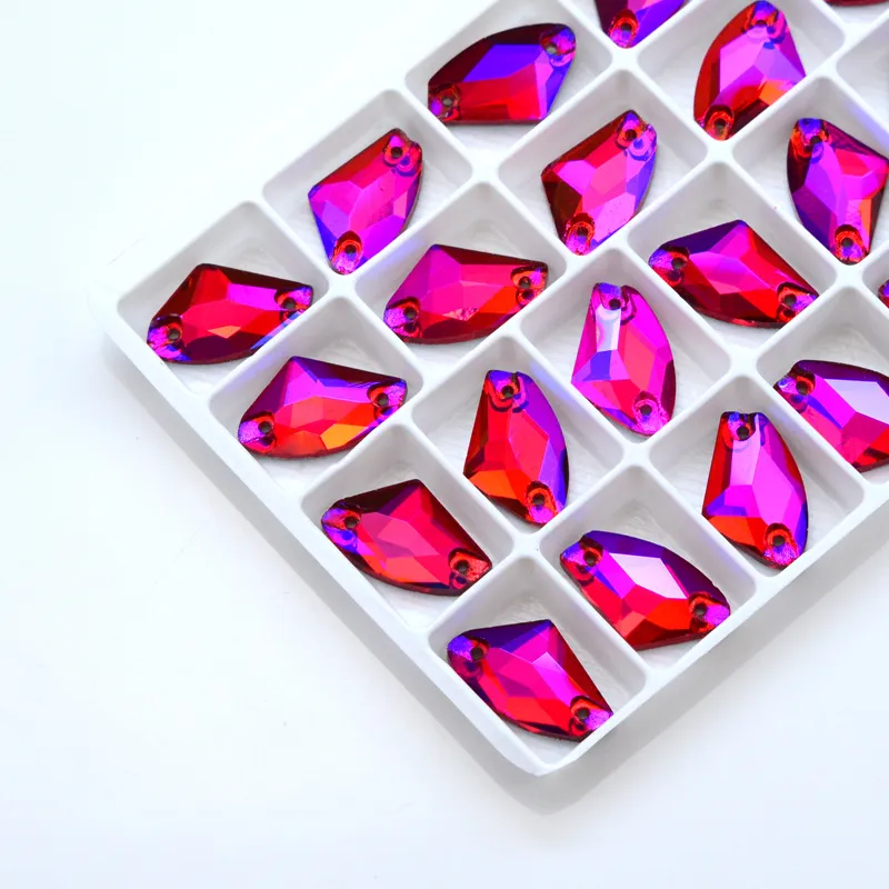 16*27mm Fancy Neon AB Glass Rhinestone in Stock (pic6)