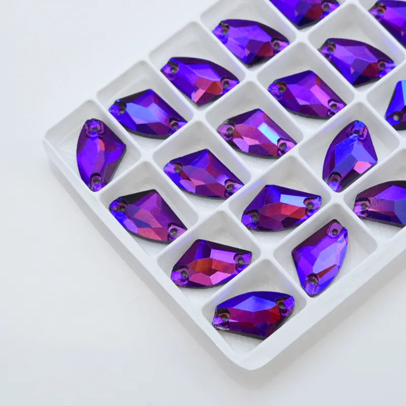 16*27mm Fancy Neon AB Glass Rhinestone in Stock (pic7)