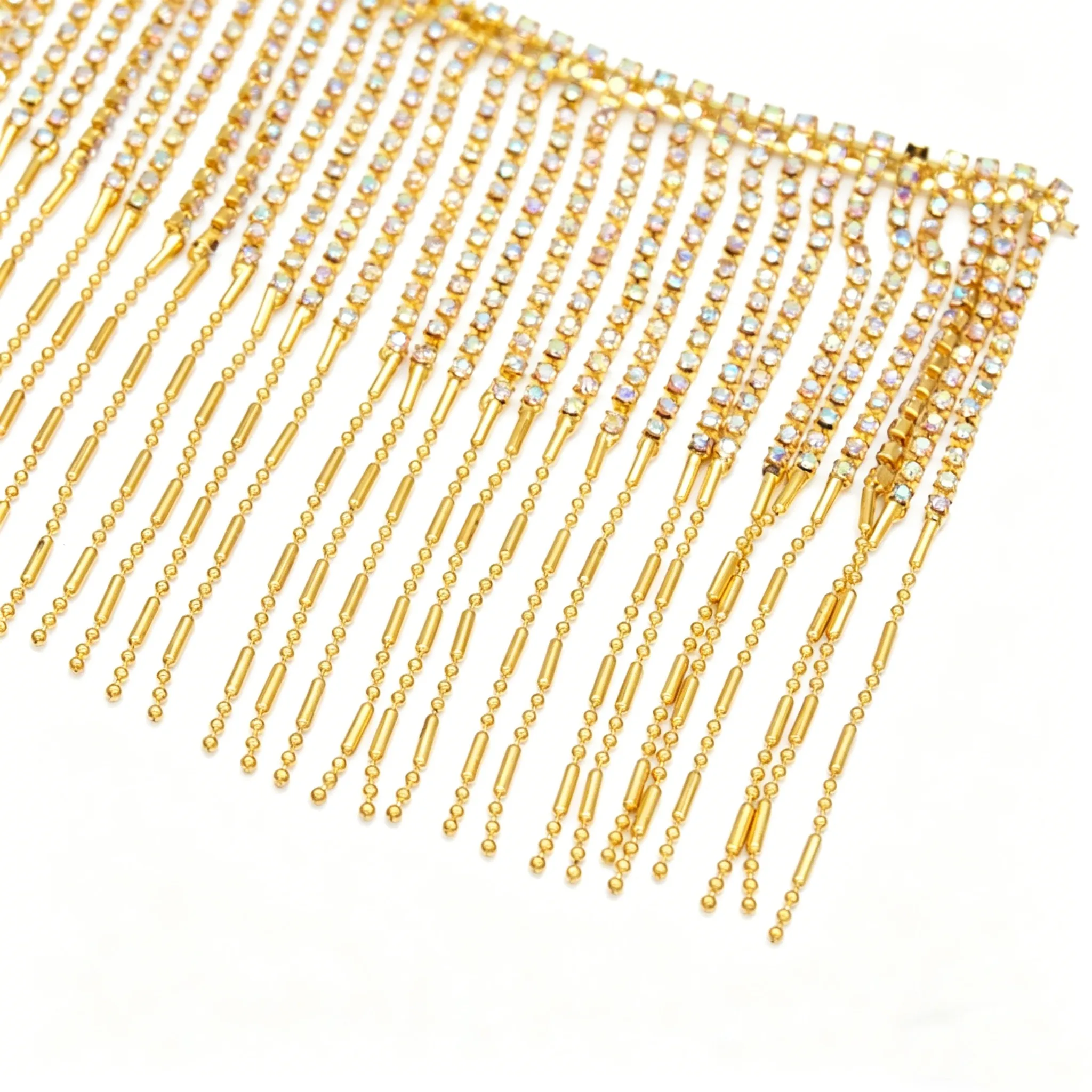 Fancy Rhinestone Chain with Fringe(pic4) Fancy Rhinestone Chain with Fringe(pic4)