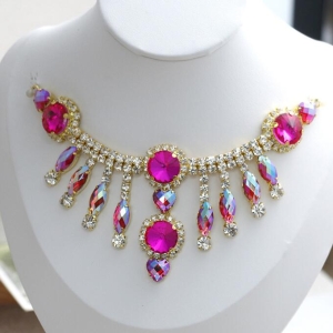 Rhinestone Applique For Wedding Decorati