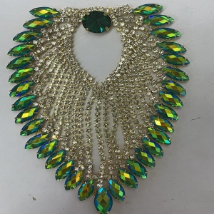 Rhinestone Applique For Carnival Costume