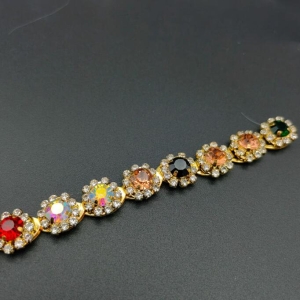 Fancy Rhinestone Chain For Costume Desig