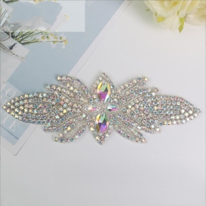 Rhinesone Applique For Wedding Dress For