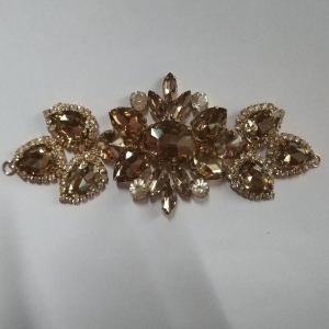 Glass Stone Rhinestone Applique 