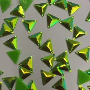 Triangle Resin Rhinestone 