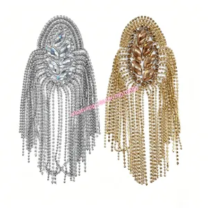 Hot Fix Rhinestone Shoulder Ep