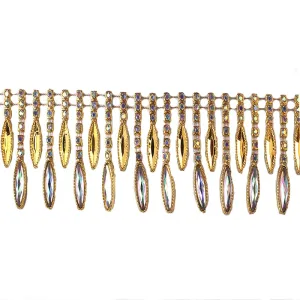 Plastic Rhinestone Trim 