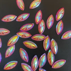 18*40 Boat Resin Rhinestone 