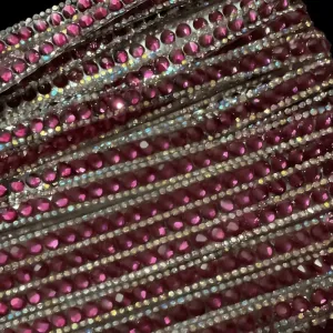 Small Rhinestone Iron-on Trim