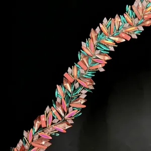 Fancy Rhinestone Trim Hot Fix 