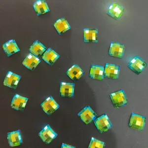 14mm Round  Resin Rhinestone 