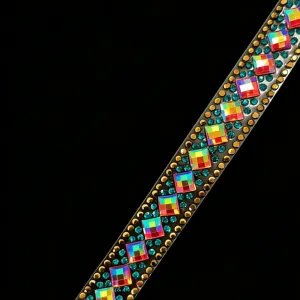 Iron on Rhinestone Trim