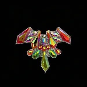 Iron on Rhinestone Applique 