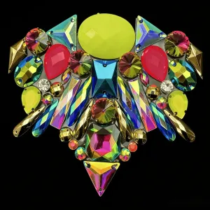 Fancy Multicolors Hot Fix Rhin