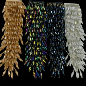 Glass Tube Beads Handmade Tass