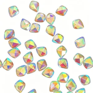 18X23 Resin Rhinestone Clear A